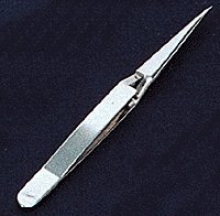Cross Lock Tweezers -- 4-1/2′, All Scales, Mascot Precision Tools 509