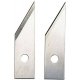 Dual Cutter Blades -- pkg(2), All Scales, Excel Hobby Blades Corp. 20059