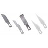 Light Duty Replacement Blades (Fit K1, K3, K17, K18, K30 & K40 Handles) -- Asso, All Scales, Excel Hobby Blades Corp. 20014