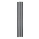 Mini-Junior Hack Saw Replacement Blade 3-Pack -- 6` Long x 5-3/4` Between Pins, 1/4` Wide, .0, All Scales, Zona Tools 36657