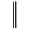 Mini-Junior Hack Saw Replacement Blade 3-Pack -- 6` Long x 5-3/4` Between Pins, 1/4` Wide, .0, All Scales, Zona Tools 36657