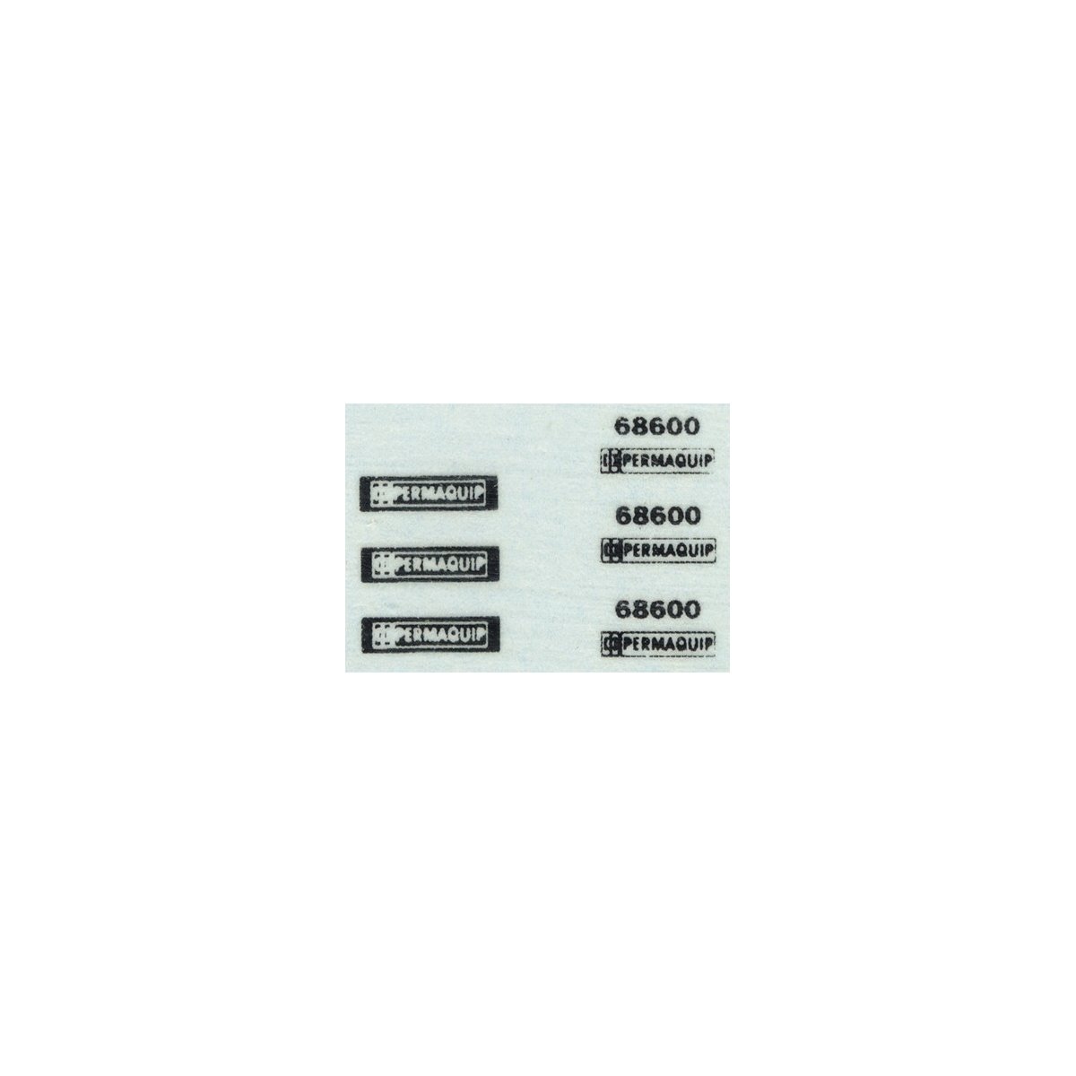 Vehicle Decal Set -- For Permaquip Welder′s Vehicle (247-7003, Sold Separately), HO, Custom Finishing 7803