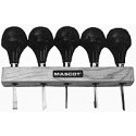 Woodworking Tool Set-Miniature -- Mushroom-Shaped Handles, All Scales, Mascot Precision Tools 863