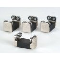 Display/Test Stand Rollers - E-Z Riders(TM) -- Rolling with Ball Bearings for Powered Axles , HO, Bachmann Industries 42901