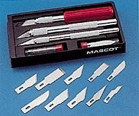 Precision Knife Set, All Scales, Mascot Precision Tools 182