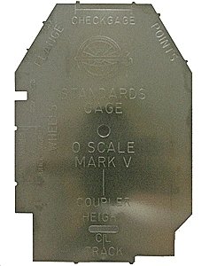 Standards Gauge -- O Scale, O, NMRA Inc 5