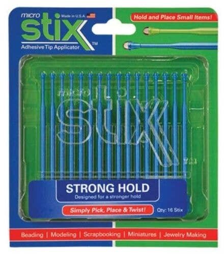 Sticky Micro Stix - Strong Hold -- 16 Pack, All Scales, Profile Accessories Inc. 2716B