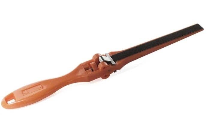 Sandpaper Stick Holders -- 1/2_ 1.27cm Wide w/1 120 Grit Sanding Strip, All Scales, Zona Tools 37772