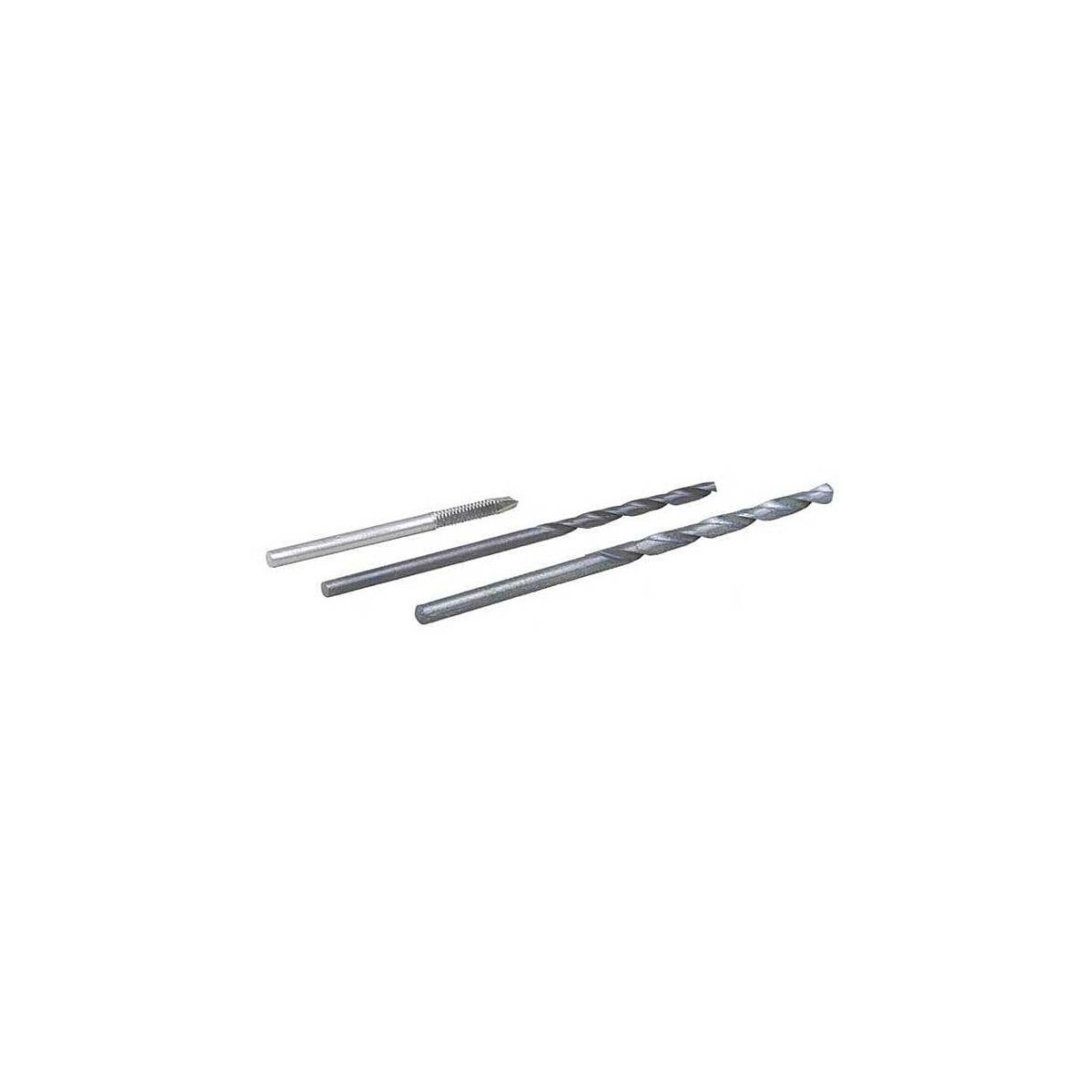 Tap & Drill Set -- 0-80 Tap, 52 & 55 Drills, All Scales, Kadee Quality Products 780