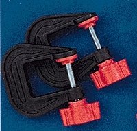 Mini Clamps pkg(2) -- 1′ 2.5cm, All Scales, Mascot Precision Tools 213