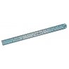 Ruler - 6′ 12.7cm -- Imperial & Metric Units, All Scales, Mascot Precision Tools 710