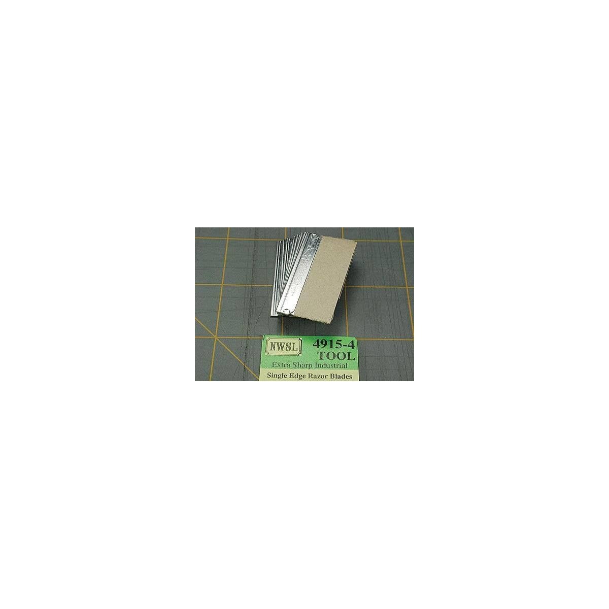 Single-Edge Razor Blades -- For Chopper 53-494 (Sold Separately) pkg(8), All Scales, Northwest Short Line 49154
