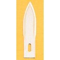 Knife Blades w/Safe Vial for Knife Handles 230-2. 230-5 and 230-9 -- 23, All Scales, Mascot Precision Tools 23