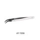 High Precision Stainless Steel Angled Tweezers, All Scales, DSPIAE ATTZ08