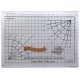 Cutting Mat - Marked in Inches and Centimeters -- 12 x 8.5′ 30.5 x 21.6cm, All Scales, Profile Accessories Inc. 60030
