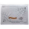 Cutting Mat - Marked in Inches and Centimeters -- 12 x 8.5′ 30.5 x 21.6cm, All Scales, Profile Accessories Inc. 60030