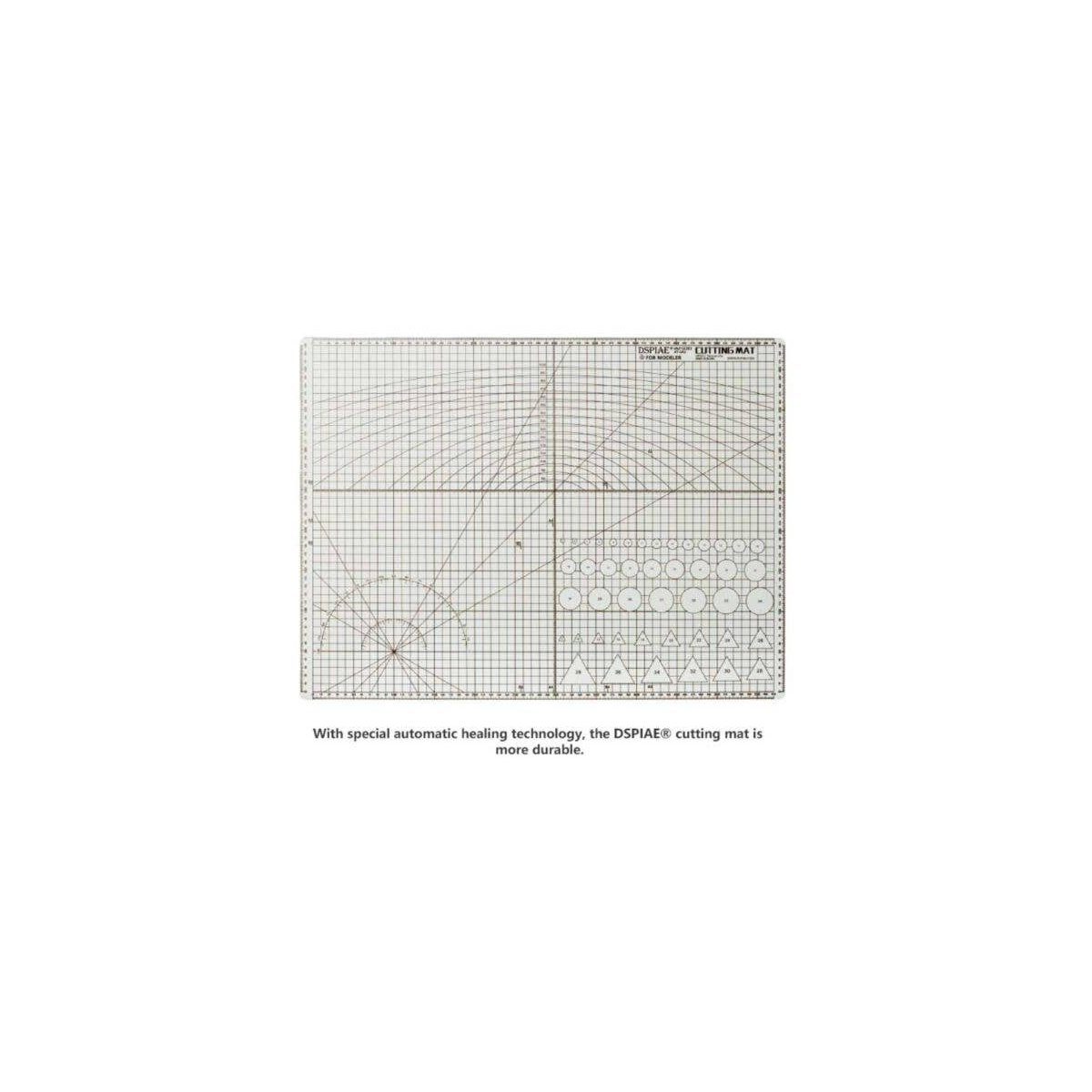 A2 Cutting Mat, All Scales, DSPIAE ATCA2