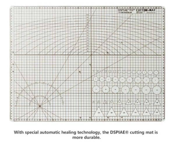 A2 Cutting Mat, All Scales, DSPIAE ATCA2