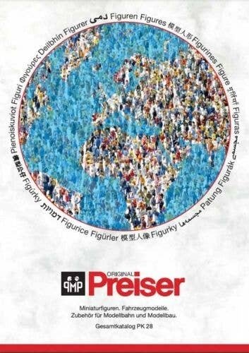 Preiser General Catalog PK 28, HO, Preiser Kg 93071