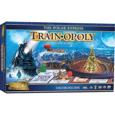 Polar Express Train-Opoly, All Scales, Train Enthusiast Vendors 420814