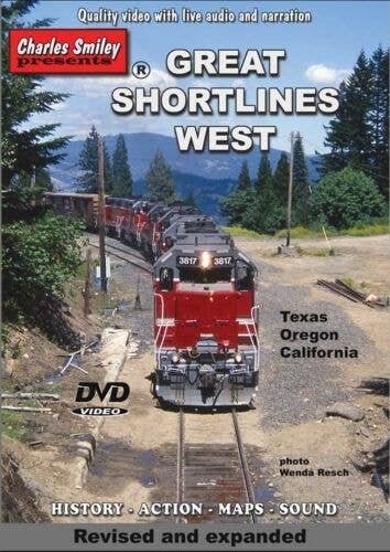 Great Shortlines West DVD -- 1 Hour, 42 Minutes, All Scales, CHARLES SMILEY VIDEOS 112