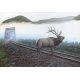 Puzzle -- Elk Tracks (550 Pieces), All Scales, Train Enthusiast Vendors 48856