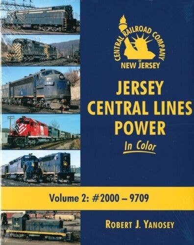 Jersey Central Lines Power in Color -- Volume 2: 2000-9709 (128 Pages), All Scales, Morning Sun Books Inc 1568