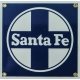 Railroad Sign -- Atchison, Topeka & Santa Fe - 8 x 8′, All Scales, Phil Derrig Designs 200