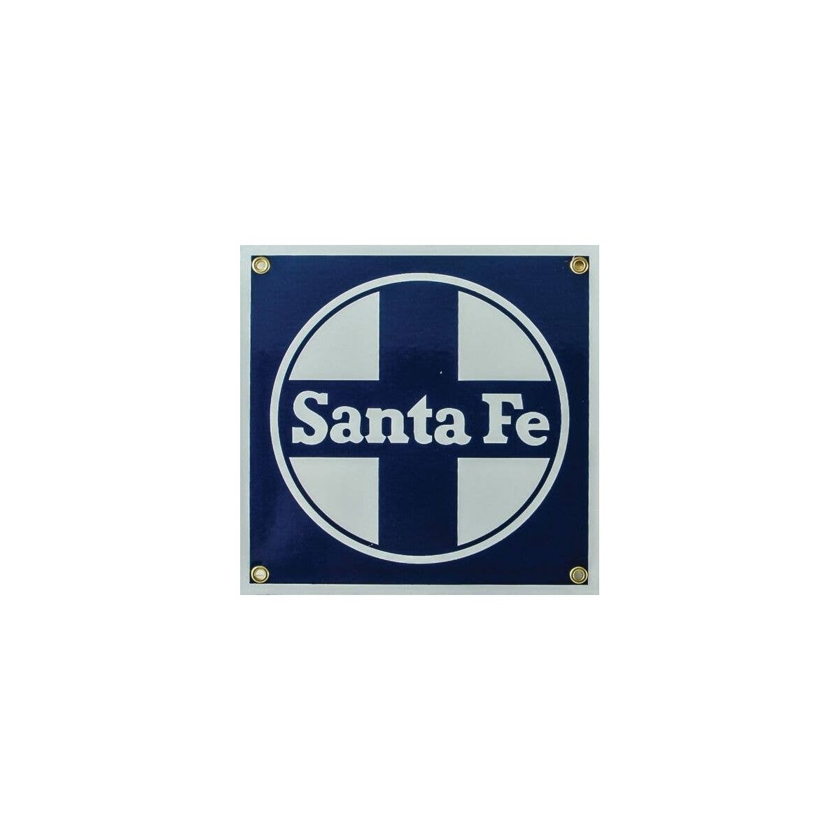 Railroad Sign -- Atchison, Topeka & Santa Fe - 8 x 8′, All Scales, Phil Derrig Designs 200