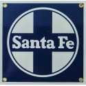 Railroad Sign -- Atchison, Topeka & Santa Fe - 8 x 8′, All Scales, Phil Derrig Designs 200