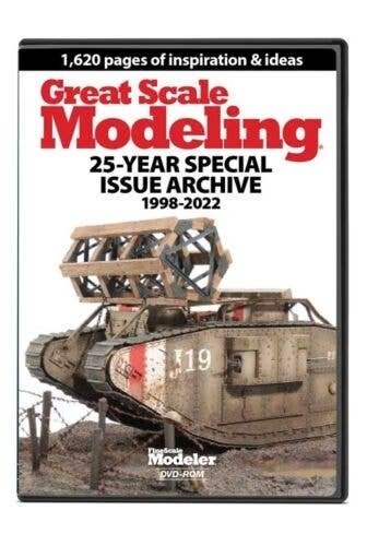 Great Scale Modeling 25-Year Archive DVD-ROM, All Scales, Firecrown 15377