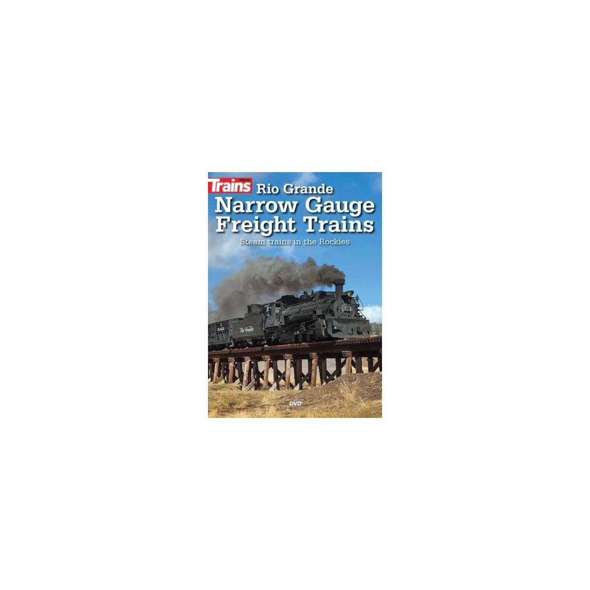 Rio Grande Narrow Gauge Freight Trains DVD -- 1 Hour, 15 minutes, All Scales, Firecrown 15344