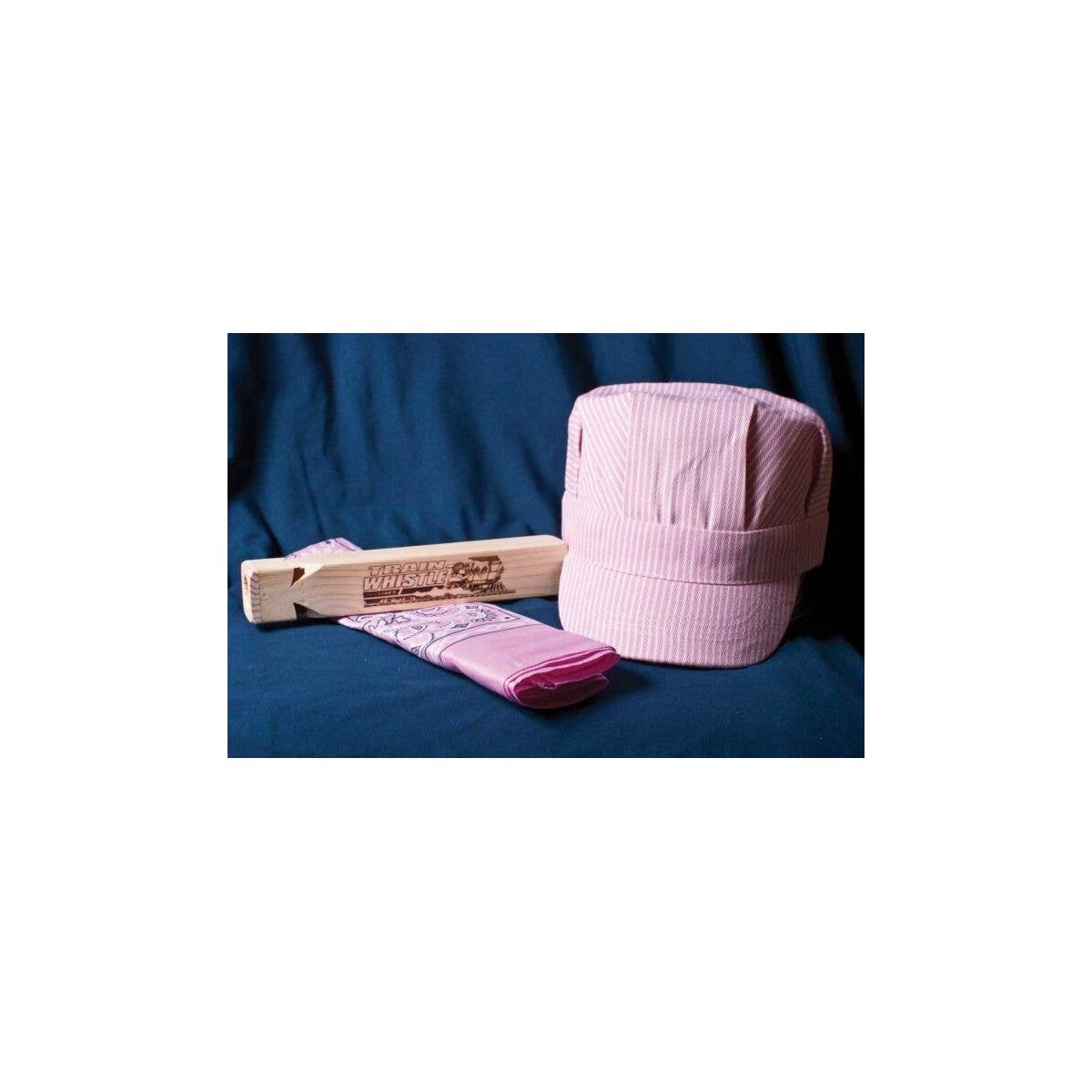 Li′l Engineer Kit - Train Whistle, Engineer Cap, Bandada -- Pink, All Scales, Brooklyn Peddler 5