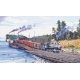 Train Puzzle -- Crossing Columbia (River) (550 Pieces), All Scales, Train Enthusiast Vendors 49413