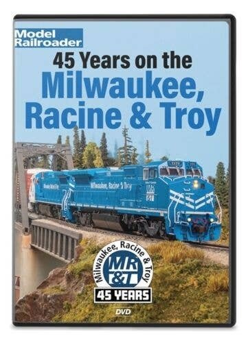 45 Years on the Milwaukee, Racine & Troy DVD -- 1 Hour, 23 Minutes, All Scales, Firecrown 15375