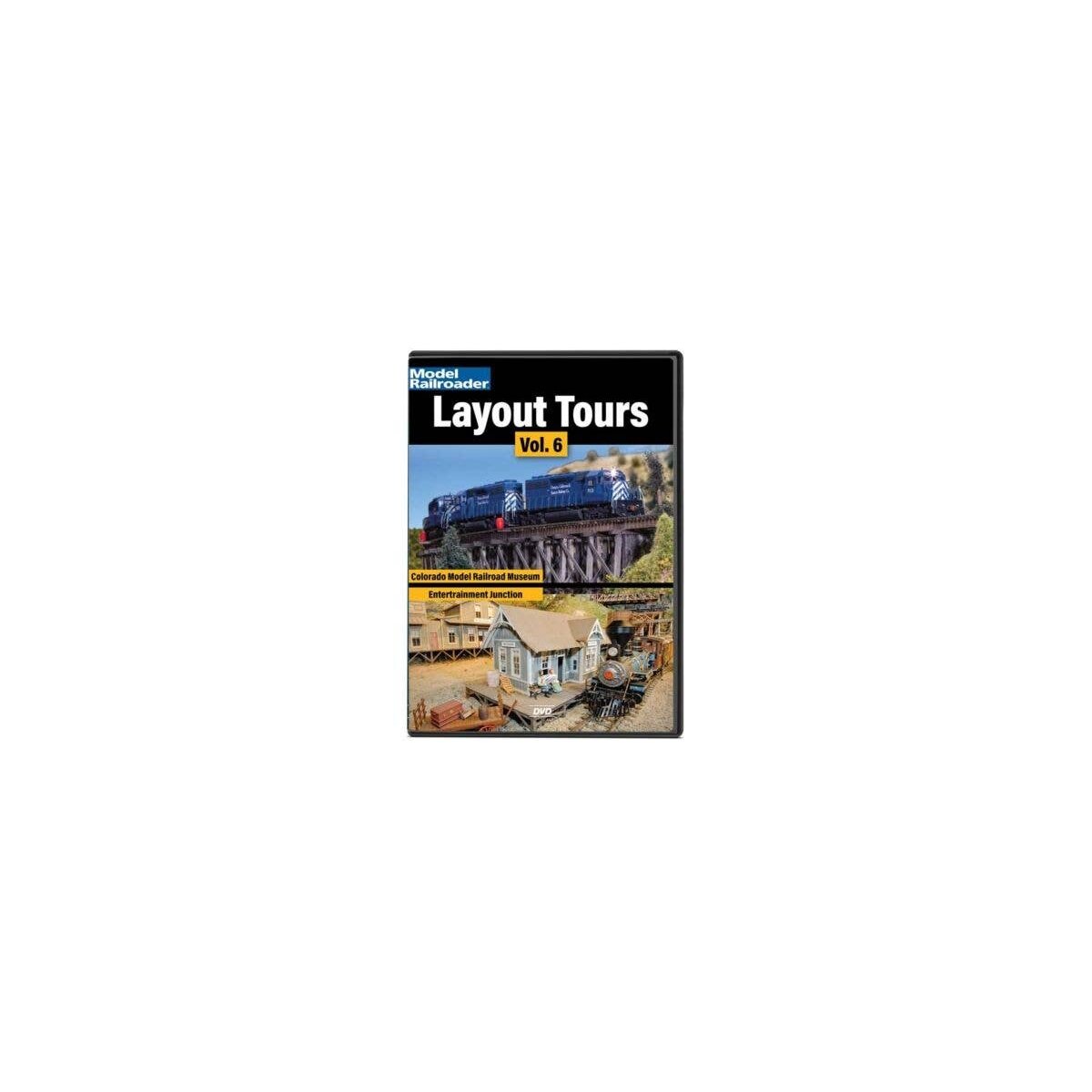 Layout Tours Volume 6 DVD -- 38 Minutes, All Scales, Firecrown 15378