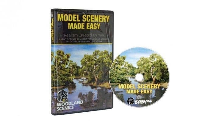 DVD -- Model Scenery Made Easy, All Scales, Woodland Scenics 973