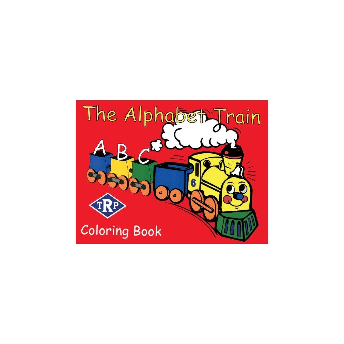 The Alphabet Train Coloring Book -- Softcover, All Scales, White River Productions 71