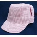 Adult Engineer Cap -- Pink, All Scales, Brooklyn Peddler 9