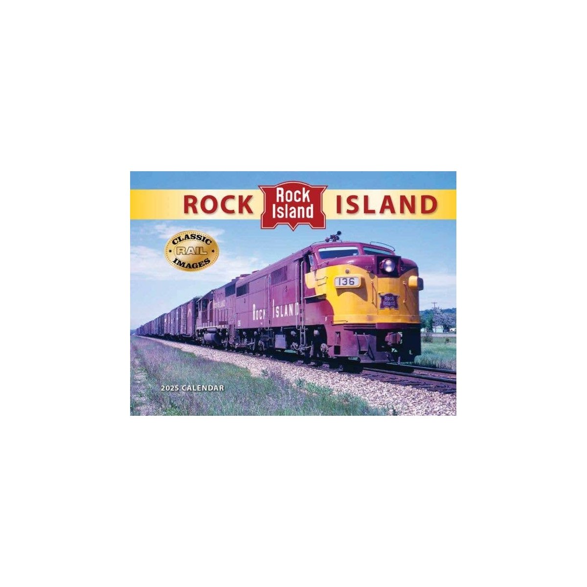 Rock Island 2025 Calendar -- 11 x 14′ 27.9 x 35.6cm, All Scales, Tidemark 5131