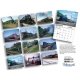 Pennsylvania Railroad 2025 Calendar -- 11 x 14′ 27.9 x 35.6cm, All Scales, Tidemark 5230