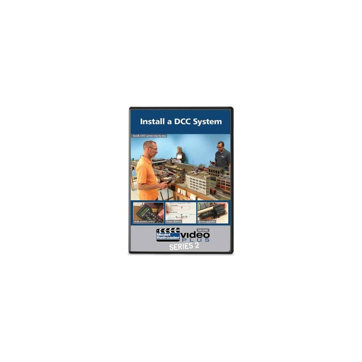 Install a DCC System DVD -- 1 Hour, 27 Minutes, All Scales, Firecrown 15333