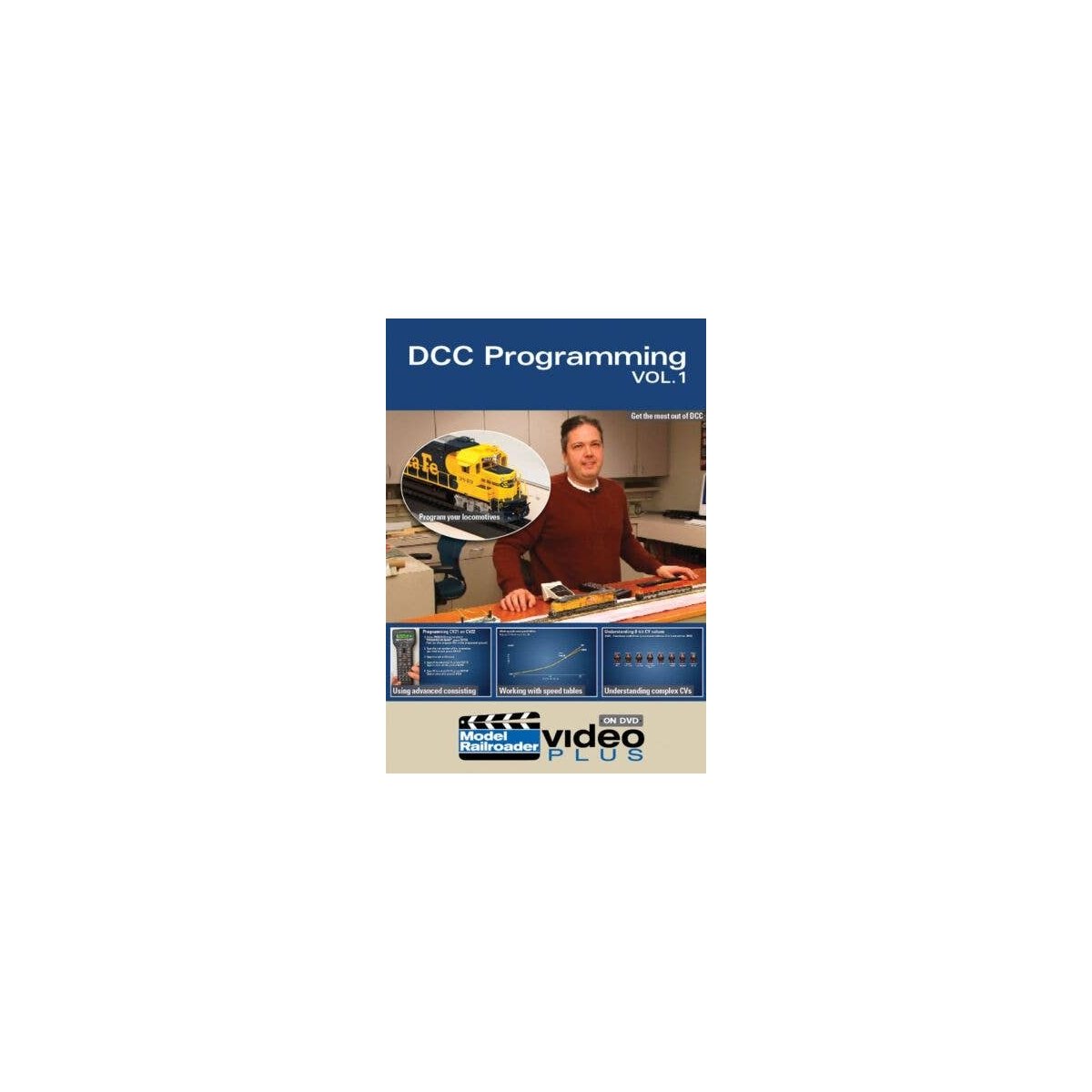 DCC Programming DVD -- Volume 1 (1 Hour, 1 Minute), All Scales, Firecrown 15306