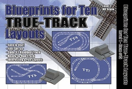 Blueprints for 10 True-Track Layouts, HO, Atlas Model Railroad Co. 15