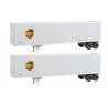 45′ Stoughton Trailer 2-Pack - Assembled -- United Parcel Service (Modern Shield Logo gray, , HO, Walthers SceneMaster 2213