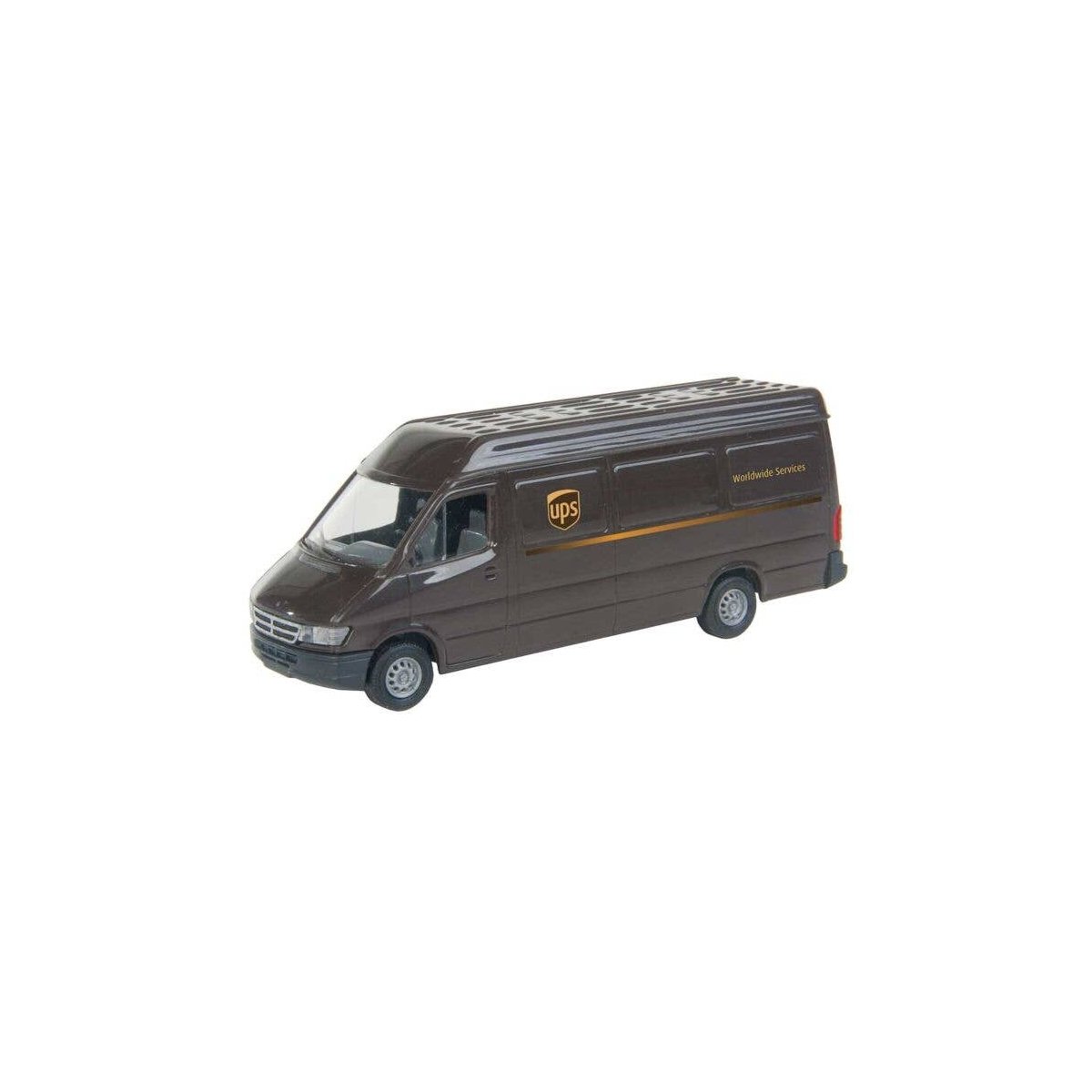 UPS(R) Delivery Van -- Modern Shield Logo, HO, Walthers SceneMaster 12200