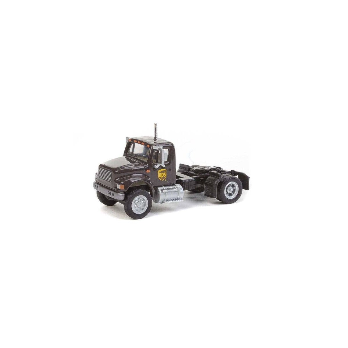 International(R) 4900 Single-Axle Semi Tractor Only - Assembled -- United Parcel Service (M, HO, Walthers SceneMaster 11193