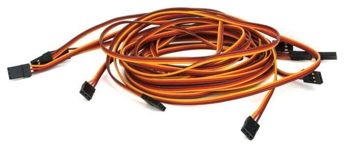 Walthers Layout Control System -- Connecting Cable pkg(5) Socket - Socket, All Scales, Walthers Controls 112