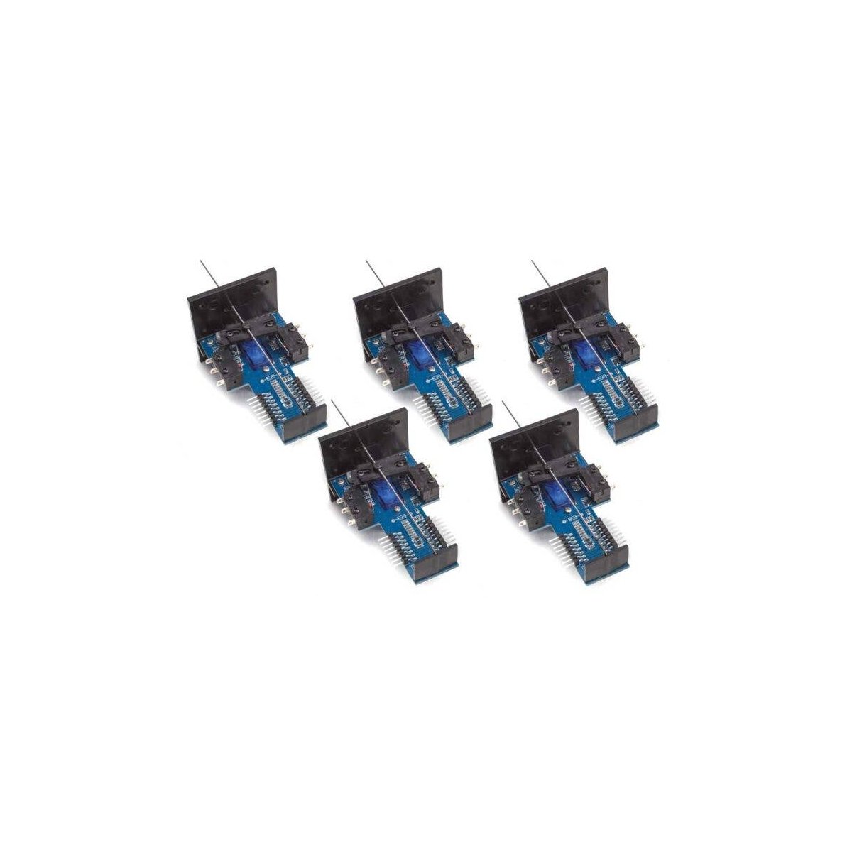 Walthers Layout Control System -- Vertical-Mount Switch Machine pkg(5), All Scales, Walthers Controls 501