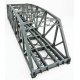 Arched Pratt Truss Railroad Bridge -- Double-Track Kit - 23 x 5 x 5-1/4′ 58.4 x 12.7 x 13.3, HO, Walthers Cornerstone 4522